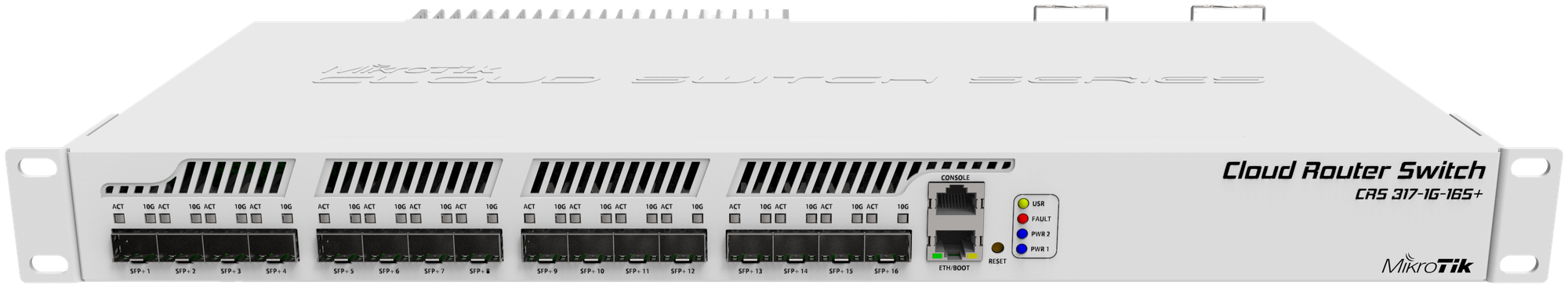 Коммутатор (switch) MikroTik CRS317-1G-16S+RM (CRS317-1G-16S+RM)