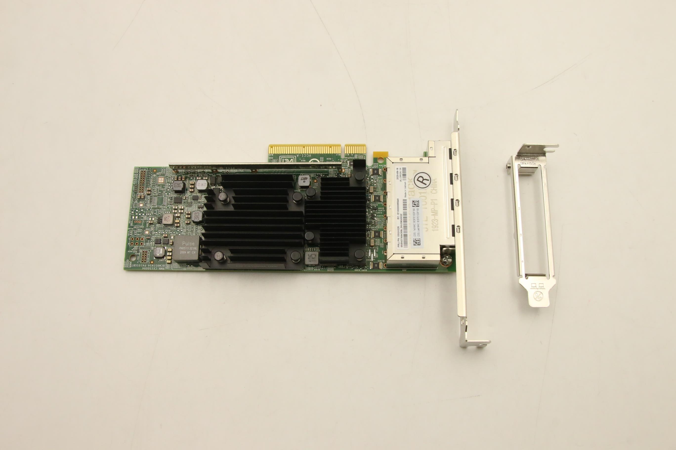 Сетевая карта Broadcom ThinkSystem 57454 10GBASE-T 4-port PCIe Ethernet Adapter V2 (03GX025)