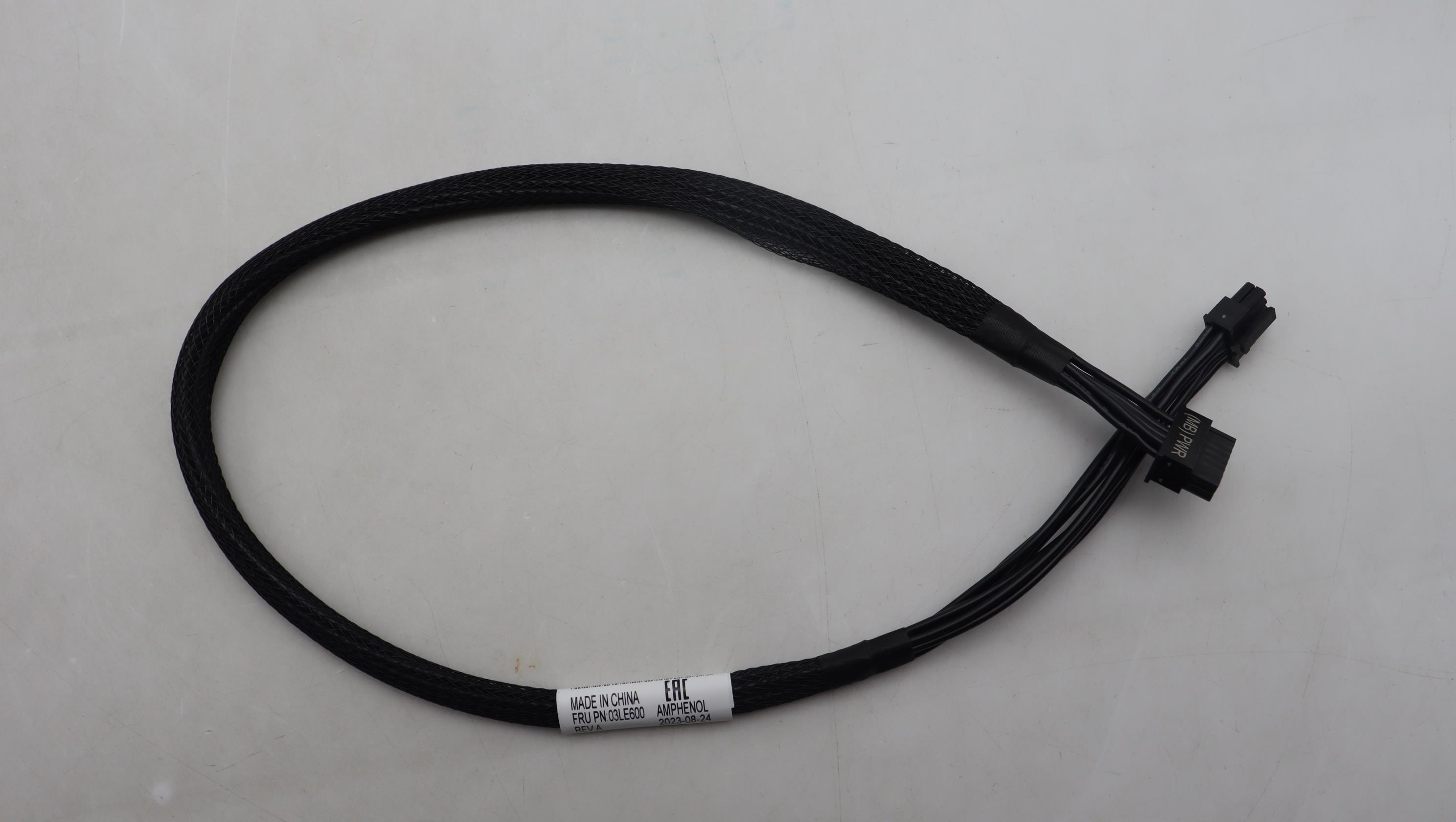 Кабель Lenovo Cable, Internal 2x8 Micro-Hi ST 2x4 Micro-Hi ST 18 AWG L=520 mm (03LE600)