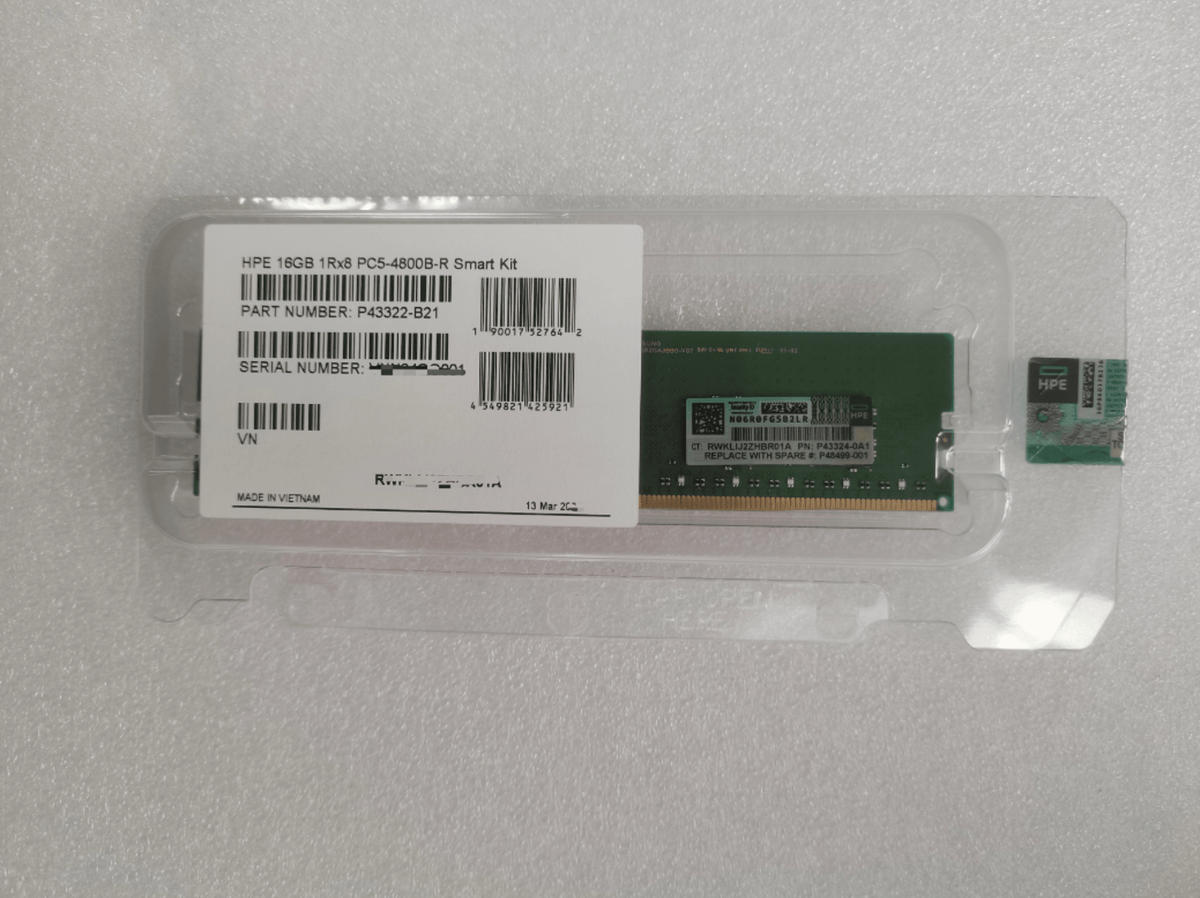 Оперативная память HPE DDR5 16GB (1x16GB) P43322-B21
