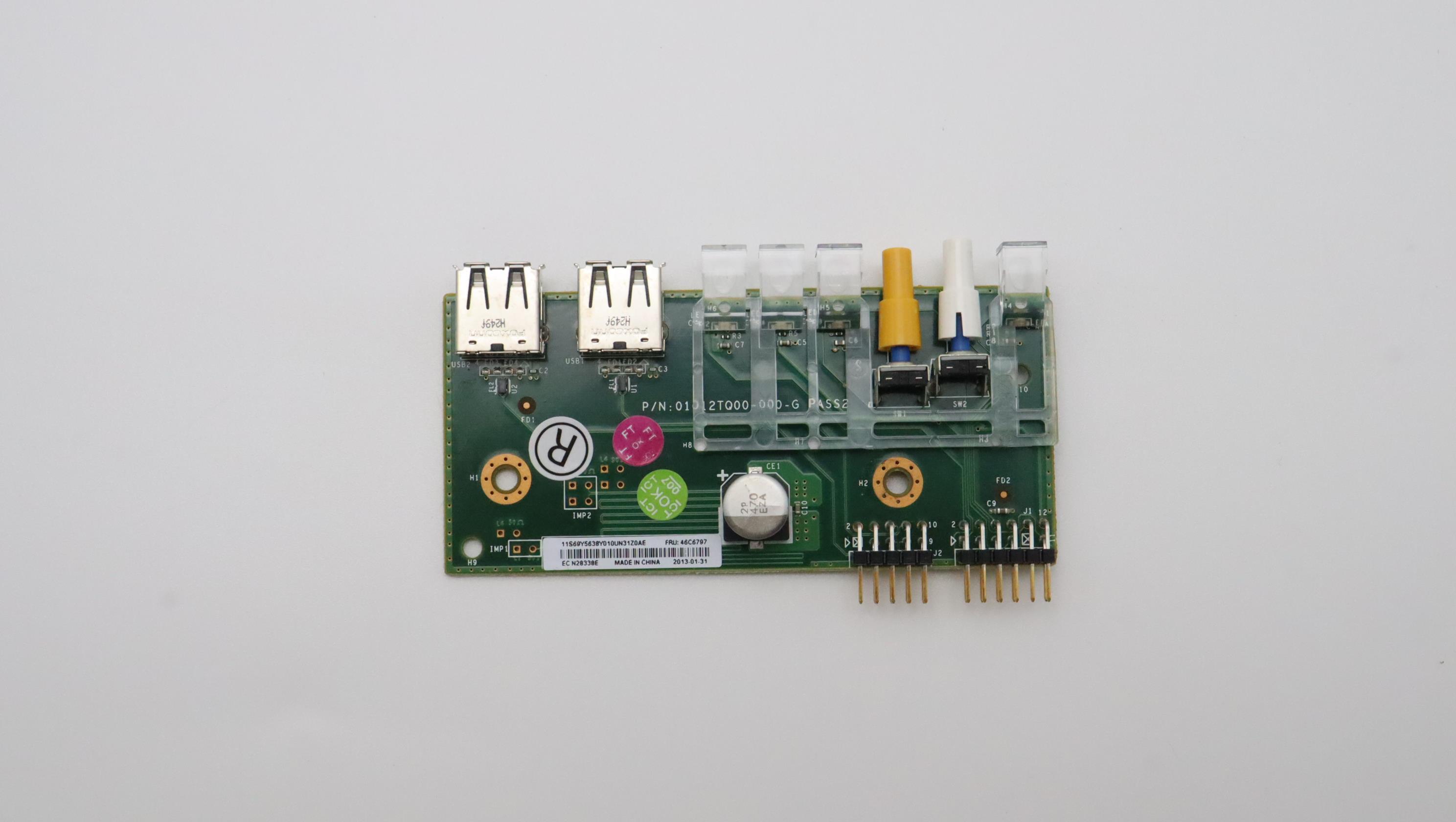 IO-модуль Lenovo Front I/OBoard (46C6797)