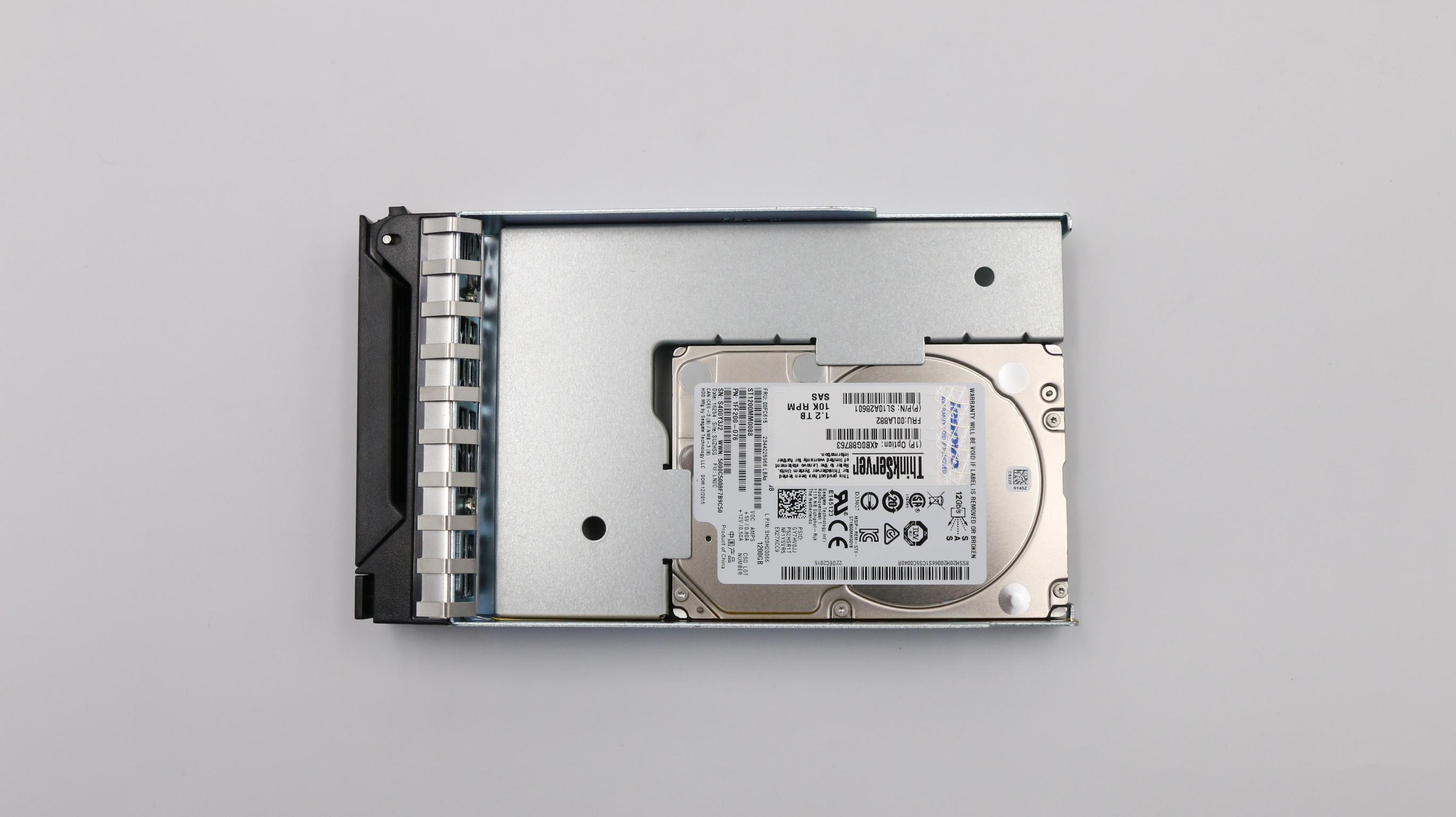 Жесткий диск Lenovo HS 1.2T-2.5"10k ES SAS12G ASM (00LA882)