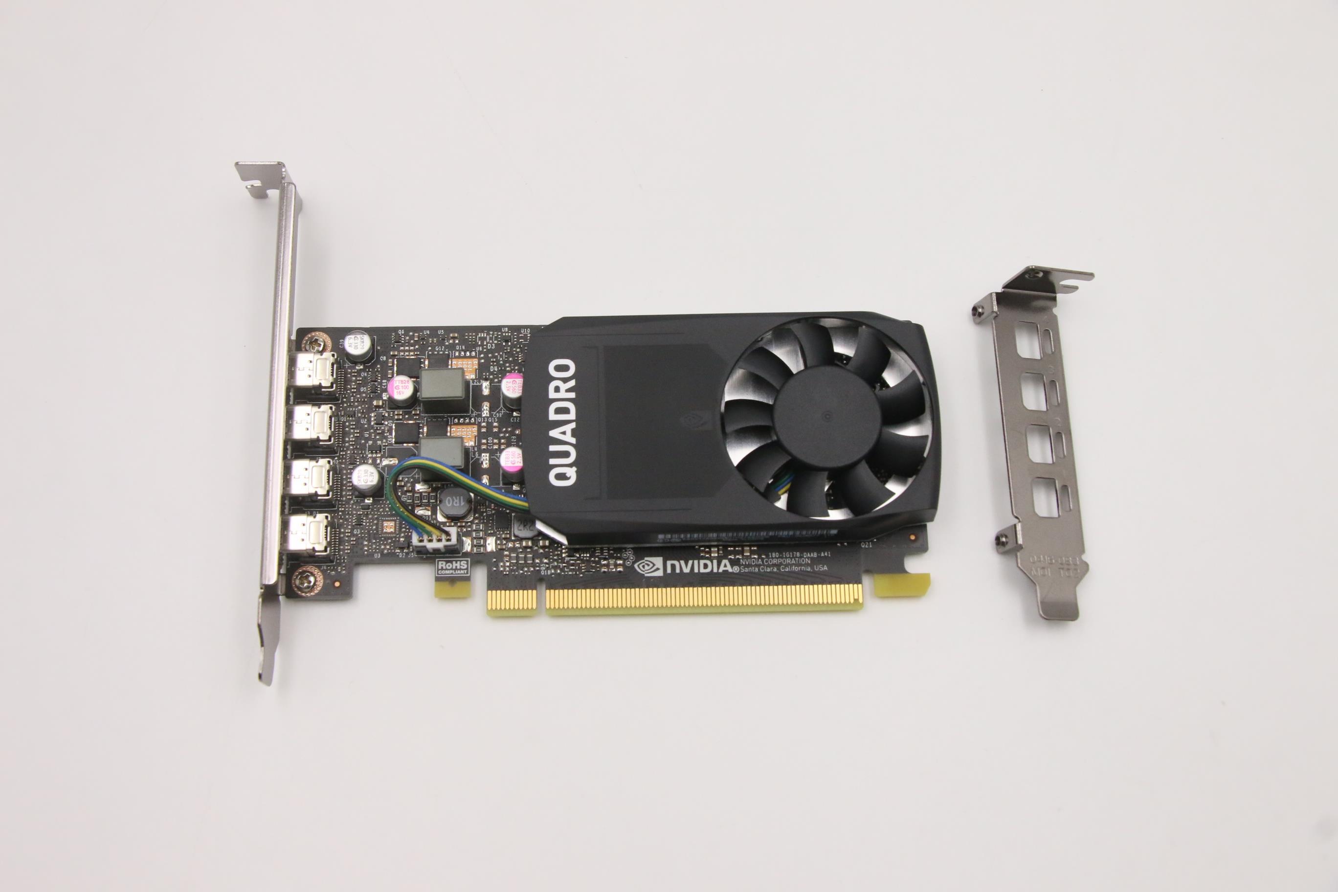 Видеокарта ThinkSystem NVIDIA Quadro P620 2GB PCIe Active GPU (02JK577)