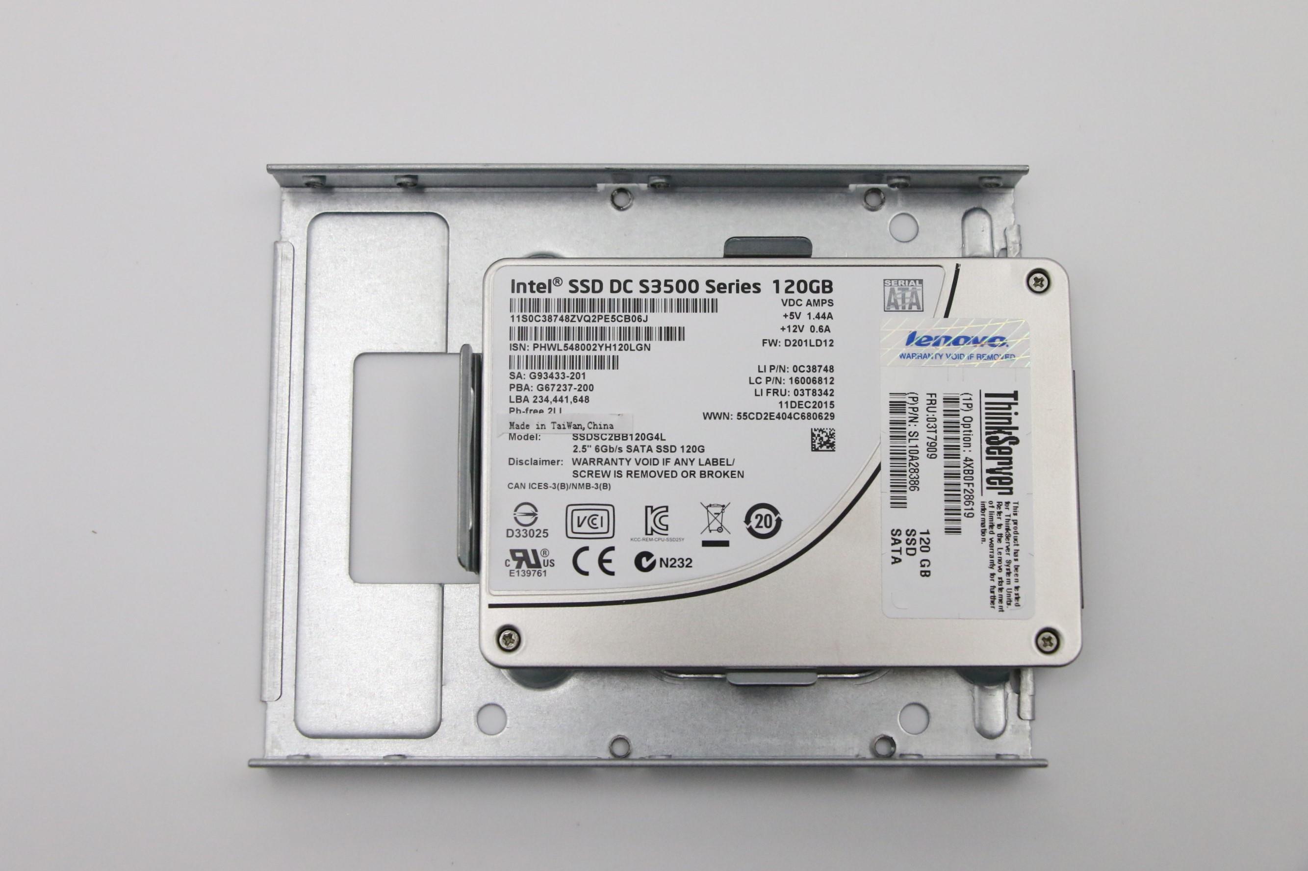 SSD накопитель Lenovo NHS SSD 120G 2.5" ASM (03T7909)