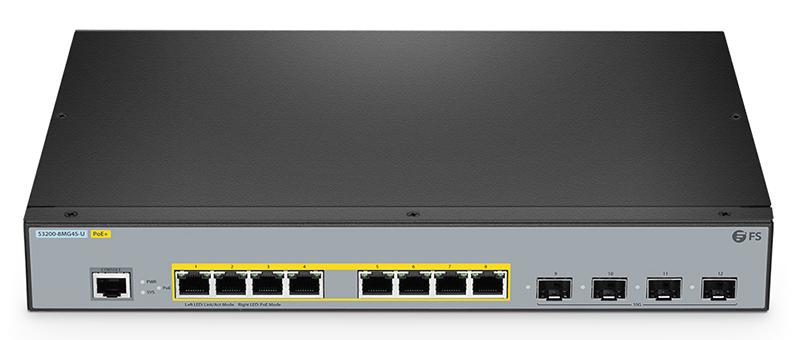 Коммутатор FS S3200-8MG4S-U