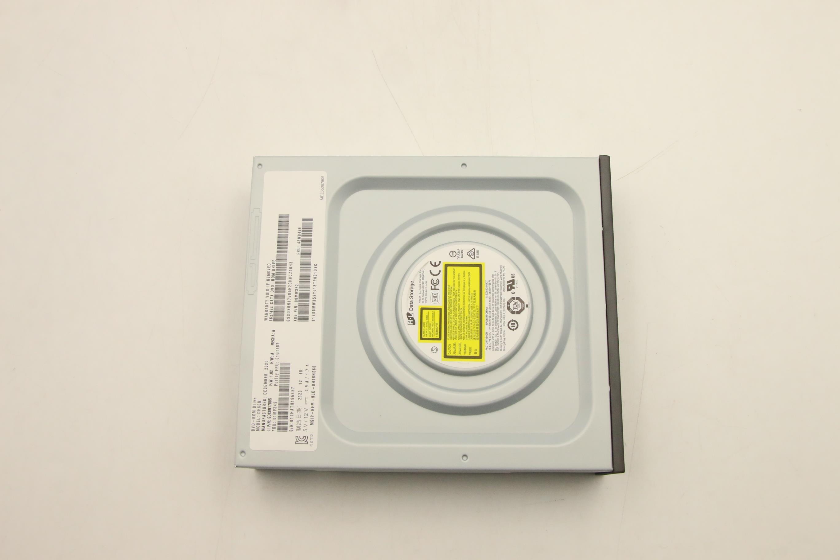 Оптический привод Lenovo HH DVD ROM (01GT687)