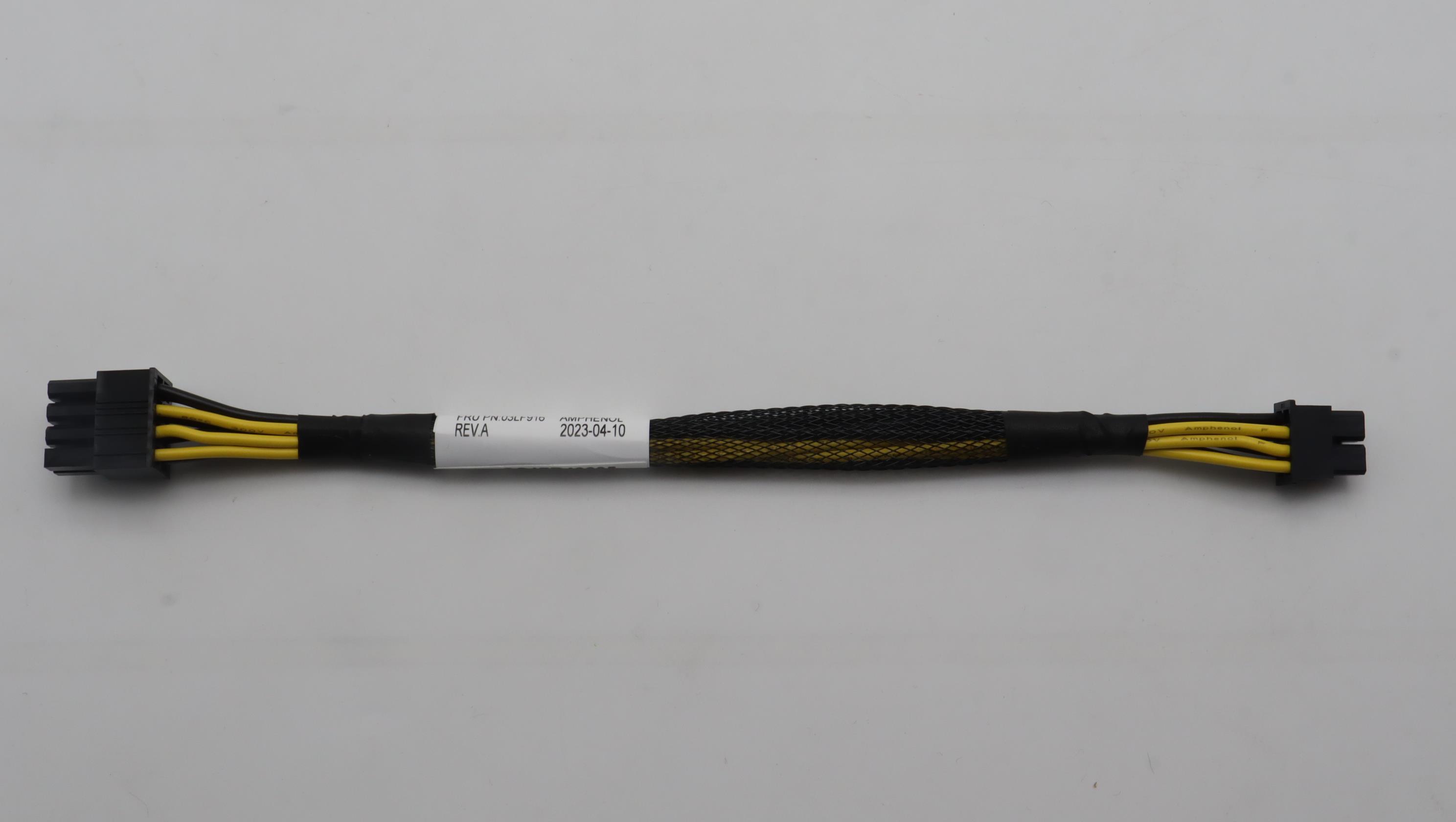Кабель Lenovo Cable, Internal ,200mm 18AWG ,2x4 Micro-Hi VT to 2x4 Mini-Fit key 7/8 VT (03LF916)