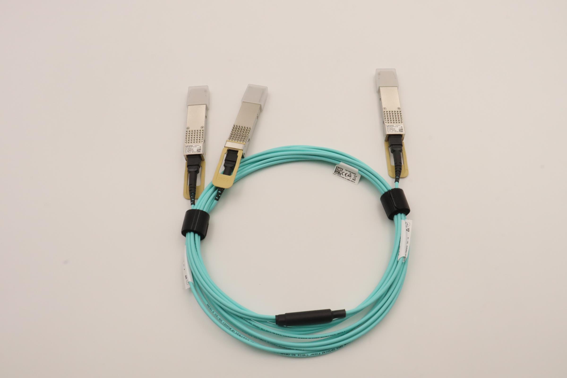 Кабель Mellanox 3m HDR IB to 2x HDR100 Splitter Optical QSFP56 Cable (02YH027)