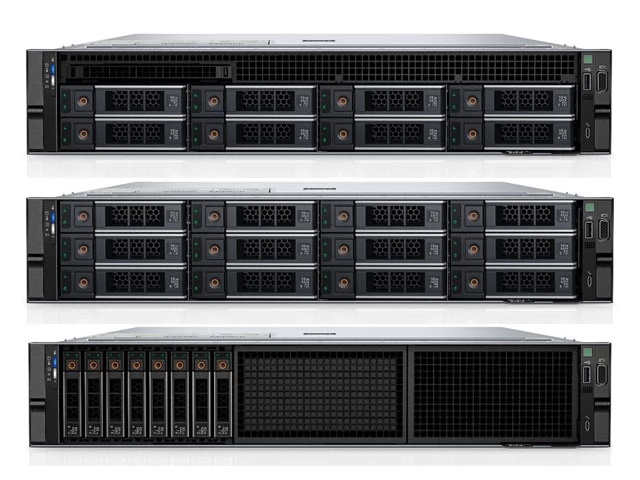 Сервер Dell PowerEdge R7615 / 1 х AMD EPYC 9124 / 16 х 16GB RDIMM DDR5-4800 / 12 х 3.5" Drives