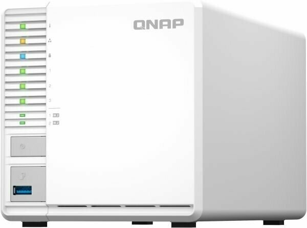 Сетевое хранилище NAS Qnap Original TS-364-8G 3-bay настольный Celeron N5095