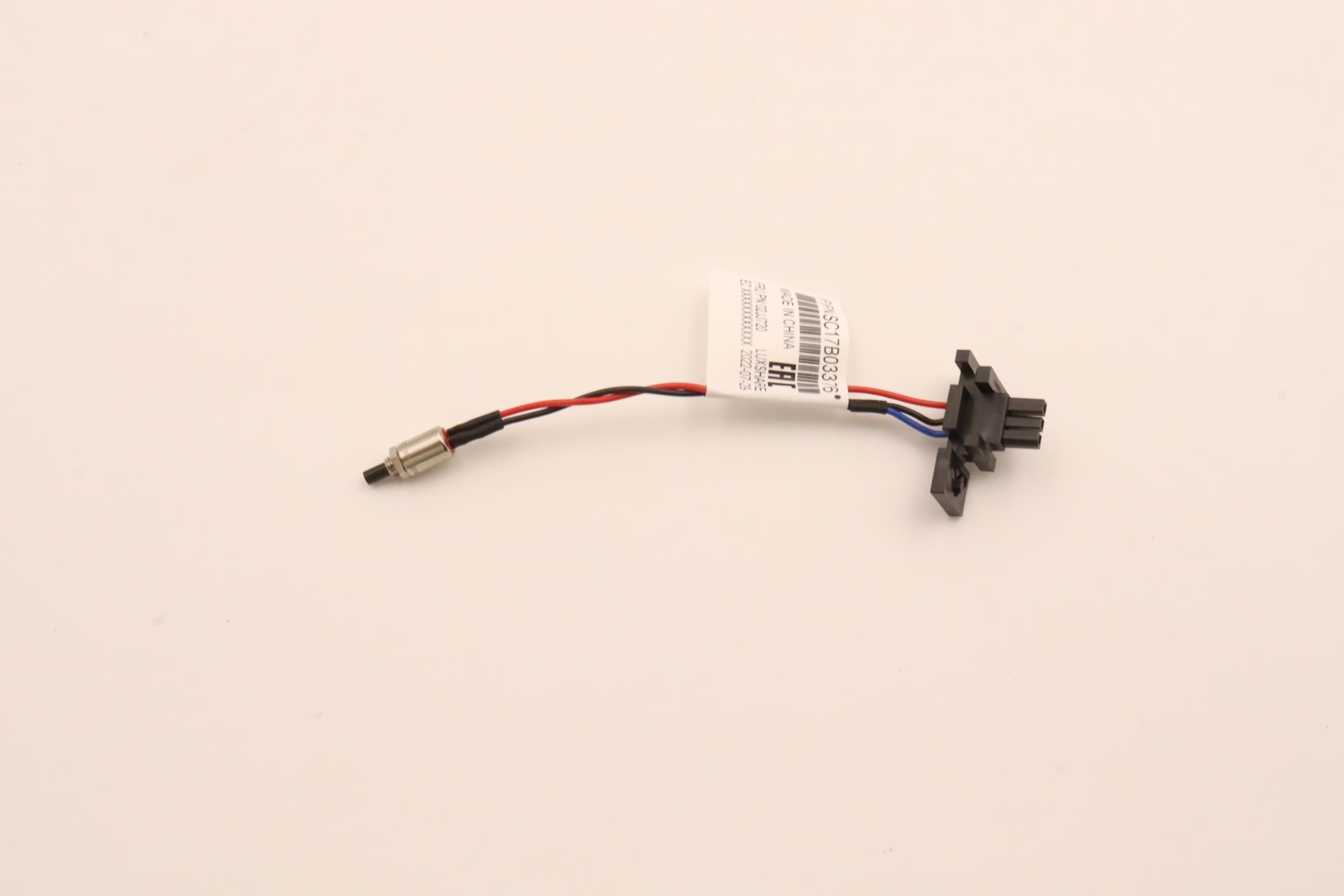 Кабель Lenovo Cable, internal,Security Bezel Cable, 80mm (Micro-Fit 1x3 to Security Switch) (02JJ720)