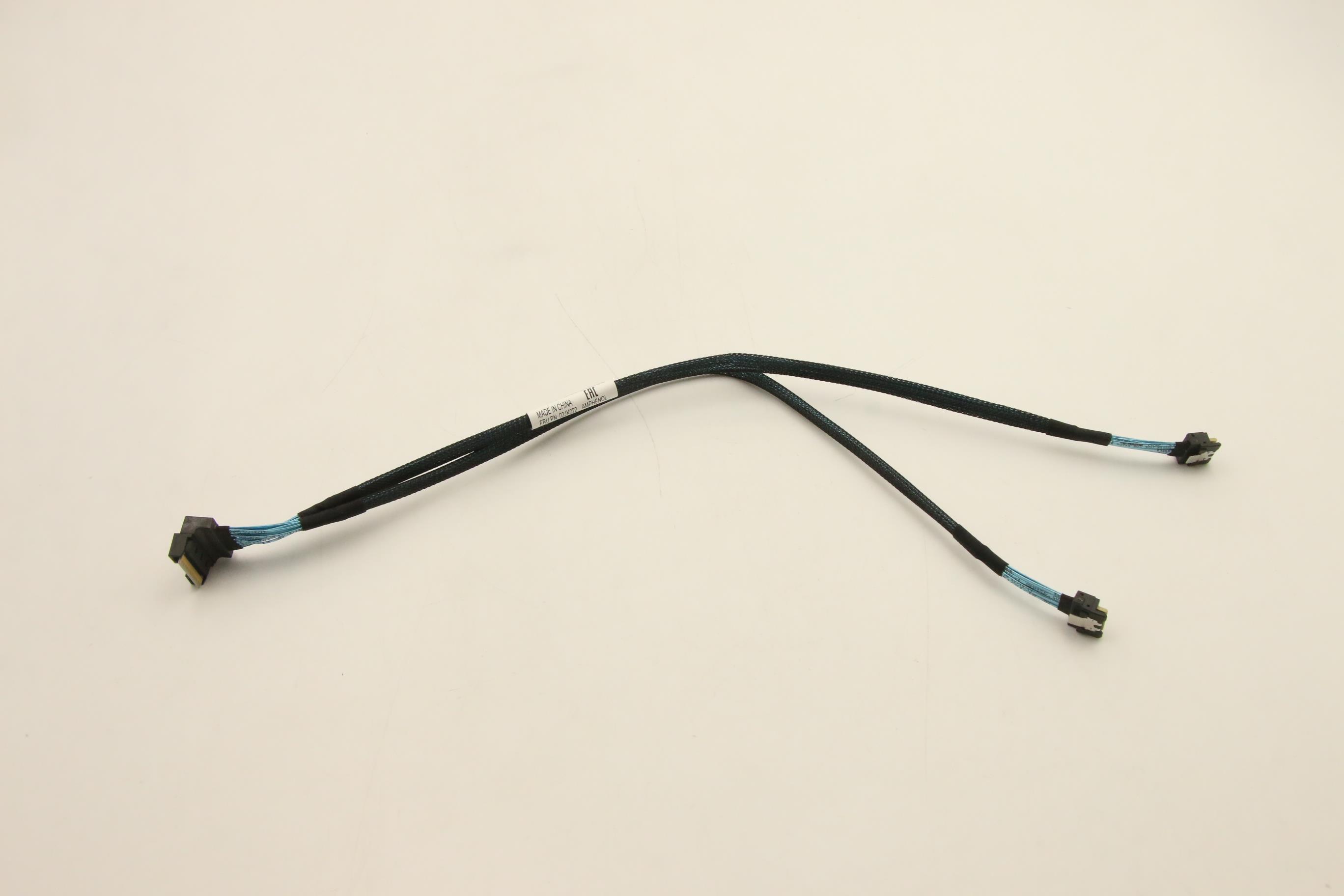 Кабель Lenovo PCIe 8X Cable 3 (Slimline8X to MCIO4X x2,400mm/400mm, 32AWG) (02JK022)