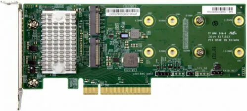 Контроллер RAID Supermicro AOC-SLG3-2H8M2-O