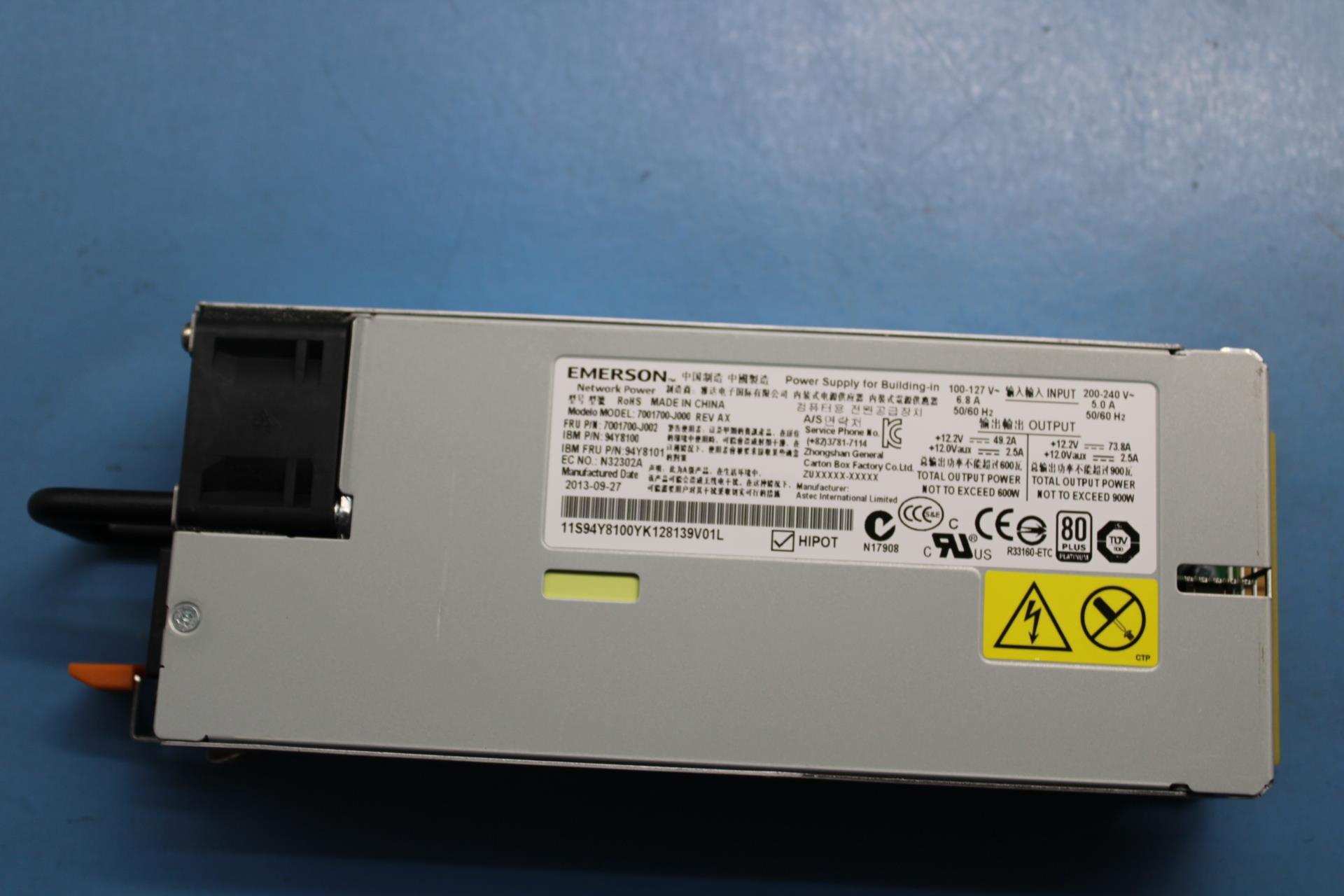 Блок питания Lenovo FRU - 900W (94Y8101)