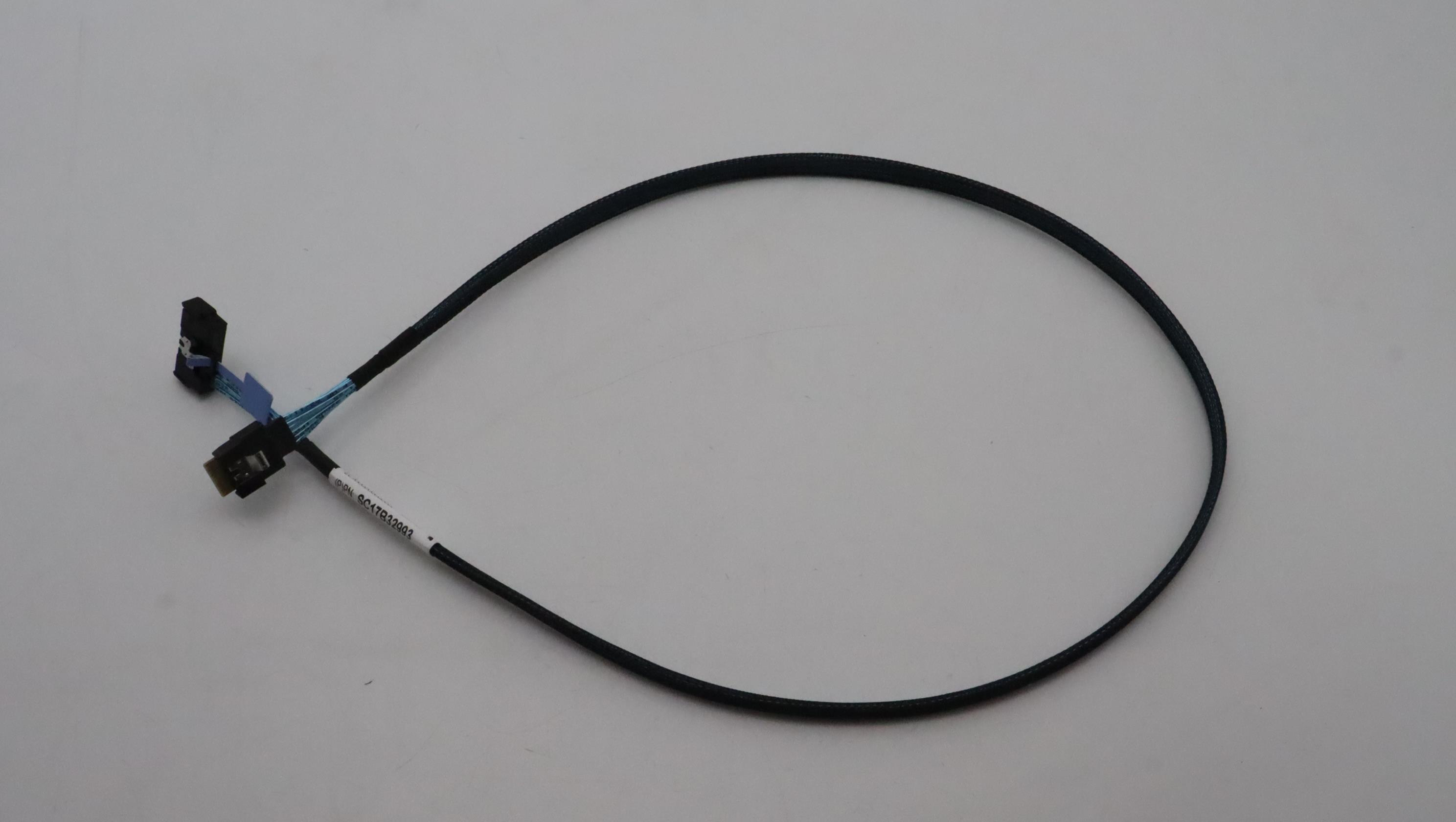 Кабель Lenovo Cable, Internal, PCIE Gen4 cable, MCIOx8 - SLx4, 750mm (03KM779)