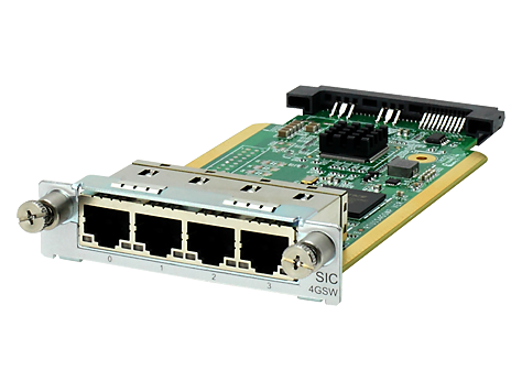 Модуль HPE MSR 4-port Gig-T Switch SIC Module (JG739A)