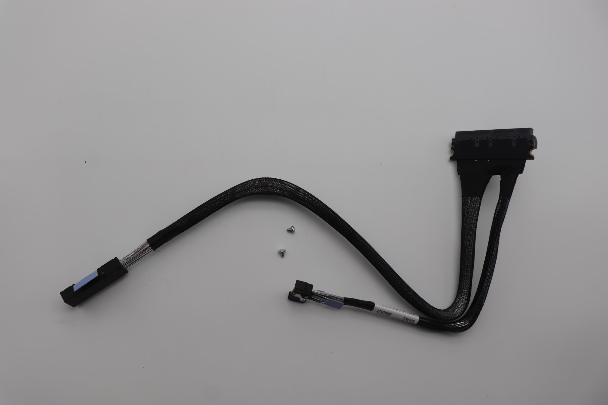 Кабель Lenovo Cable, internal, OCP cable, MCIO124P (x16), MCIO74P (x8) to GenZ 4C+, 450mm, 270mm (03LC412)
