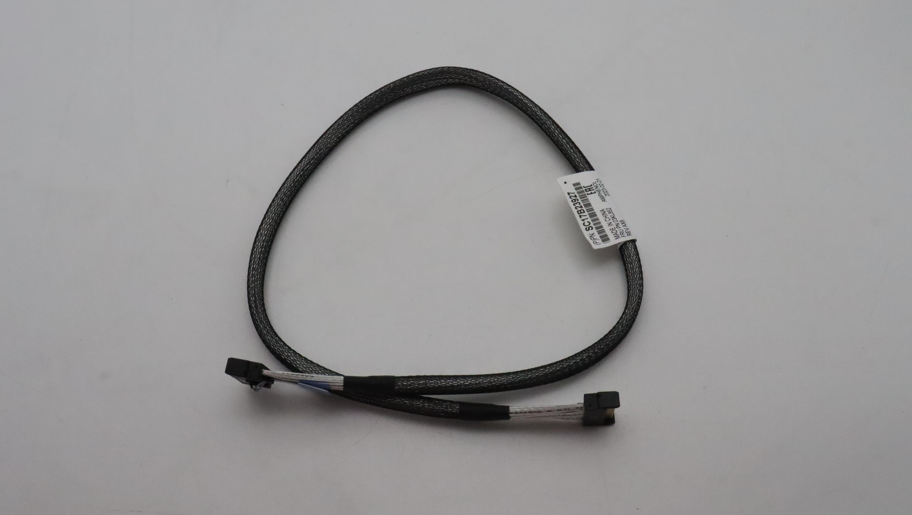 Кабель Lenovo Cable, Internal,PCIE Gen5 cable, MCIOx8-MCIOx8, 650mm (03KL852)
