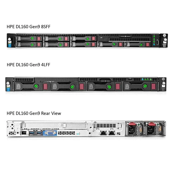HPE ProLiant DL160 Gen9 830572-B21