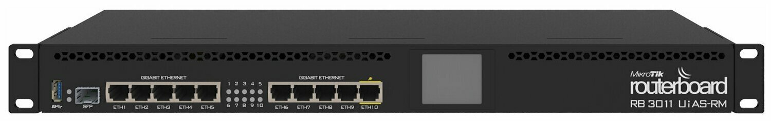 Маршрутизатор MikroTik RouterBoard RB3011UiAS-RMUK