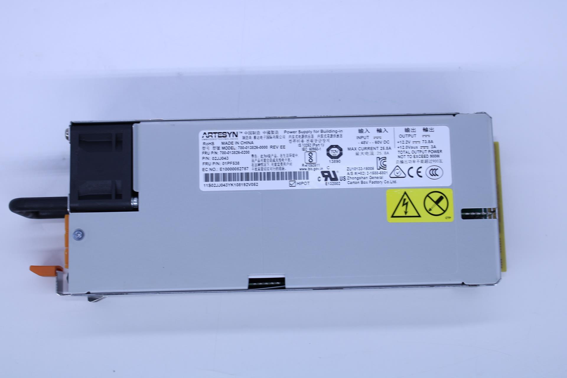 Блок питания Lenovo Power Supply Artesyn 900W (01PF538)