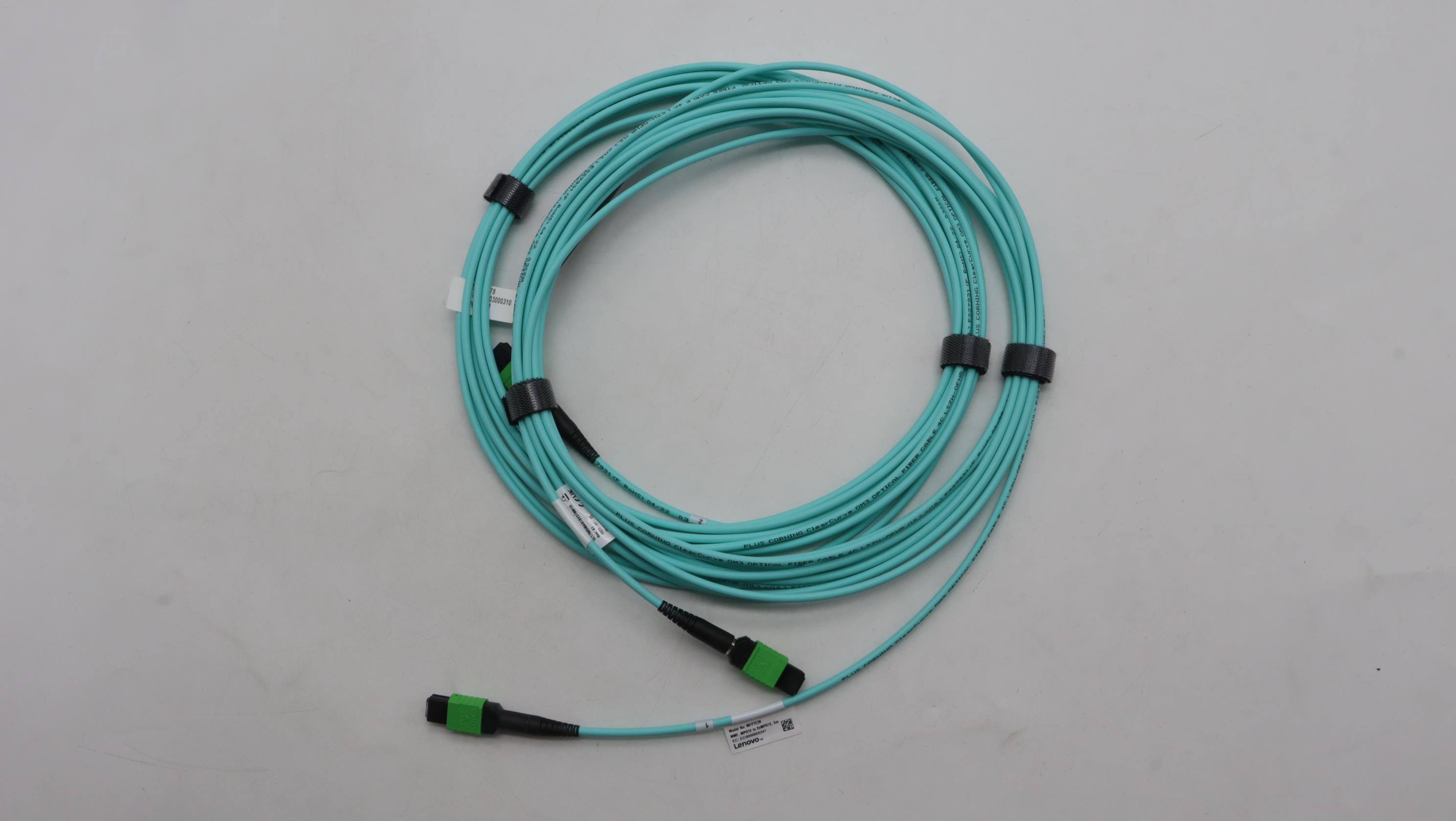 Кабель External optical cable, 5M NVIDIA NDR to 2x NDR200 Multi Mode MPO12 APC Optical Cable (03GX914)