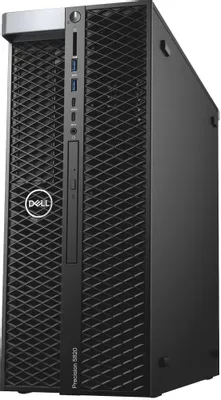 Рабочая станция Dell T5820 (Intel® Xeon® Processor W-2245 (8C, 3.9GHz, Turbo 4.7GHz, HT, 16.5M, 155W), 64GB (4x16GB) 2933MHz DDR4 RDIMM ECC, M.2 256GB PCIe NVMe Class 40 SSD SED (OPAL 2.0), AMD Radeon ProTM WX 3200 4GB)