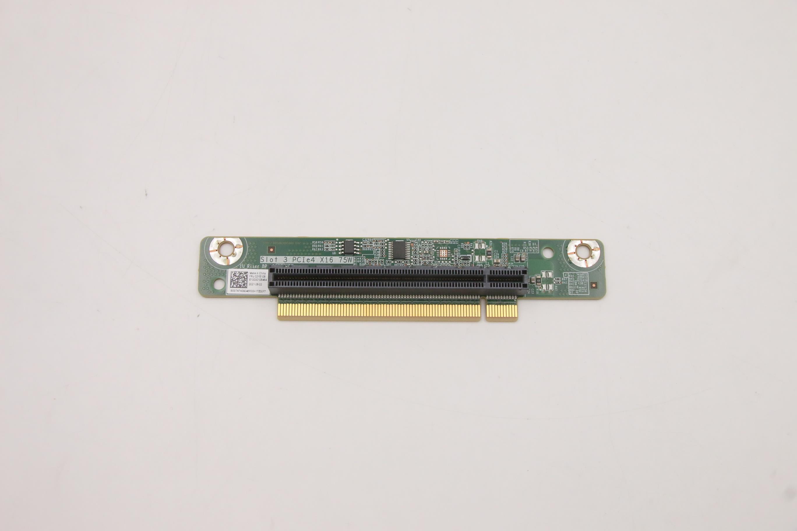 Райзер-карта Lenovo ThinkSystem 1U PCIe Gen4 x16 Riser 2 (02YE108)