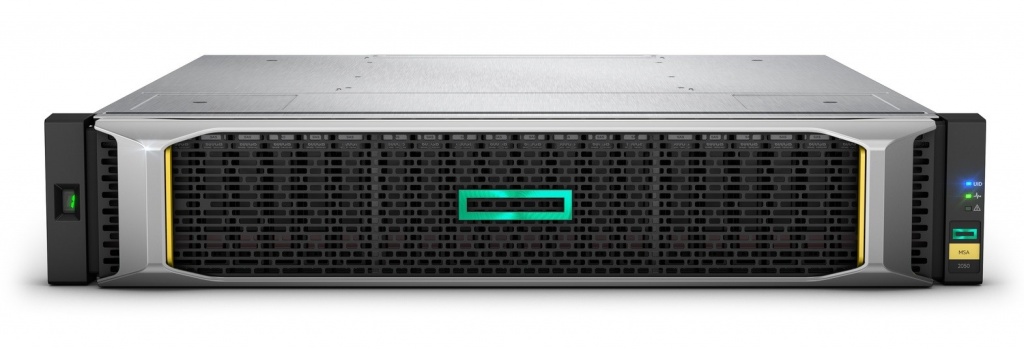 СХД HPE MSA 2062 16Gb FC SFF Storage / 24x 1.92TB 2,5''(SFF) SAS 12G Read Intensive SSD / Advanced Data Services LTU (R2C33A) / 2x Power Supply/ 4x 16Gb FC Short Wave Transceiver