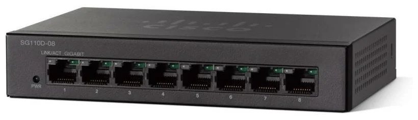 Коммутатор Cisco SG110D-08HP