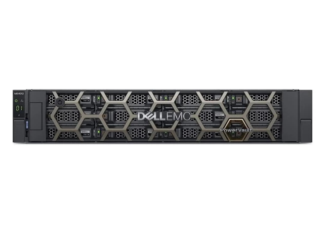Dell ME4012 iSCSI SFP+/FC DUAL Ctrl CNC 8 Port, 12x3.5 HD Blank Filler, no HDDs, RPS 580W, Rails
