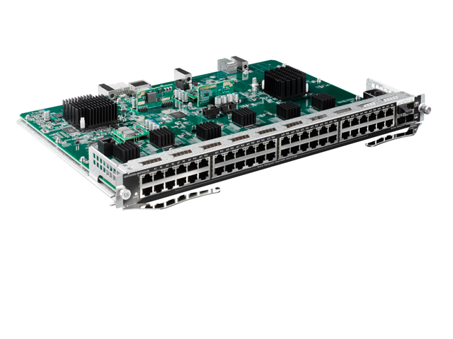 Модуль линейных входов Qtech QSW-M7600-48GT4XS-EB