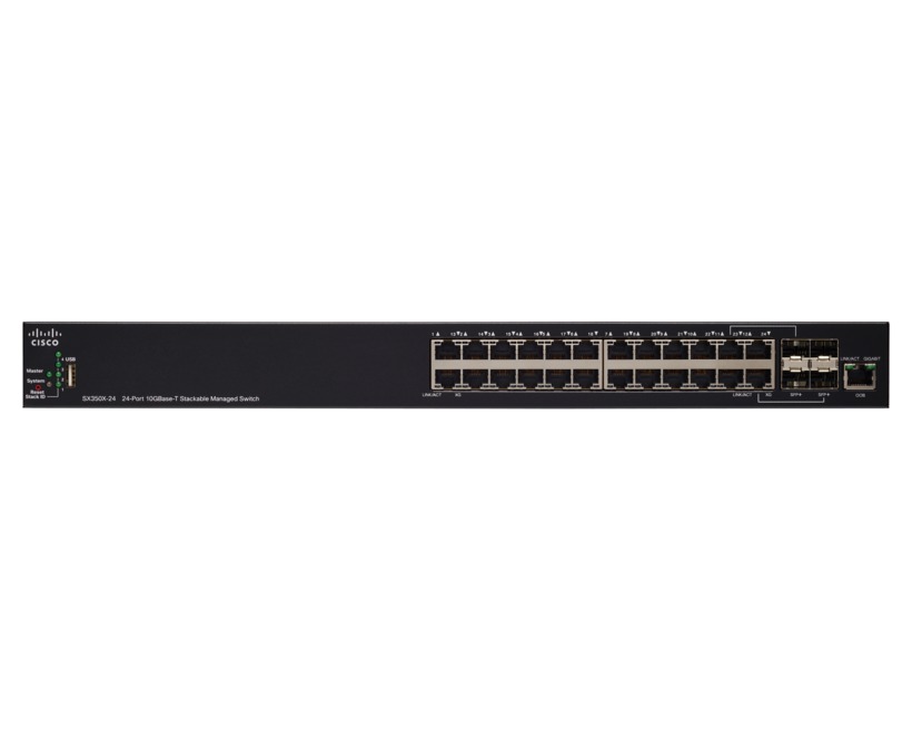 Коммутатор Cisco SX350X-24-K9