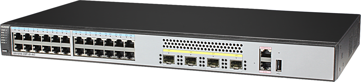 Коммутатор Huawei S5720S-28P-SI-AC