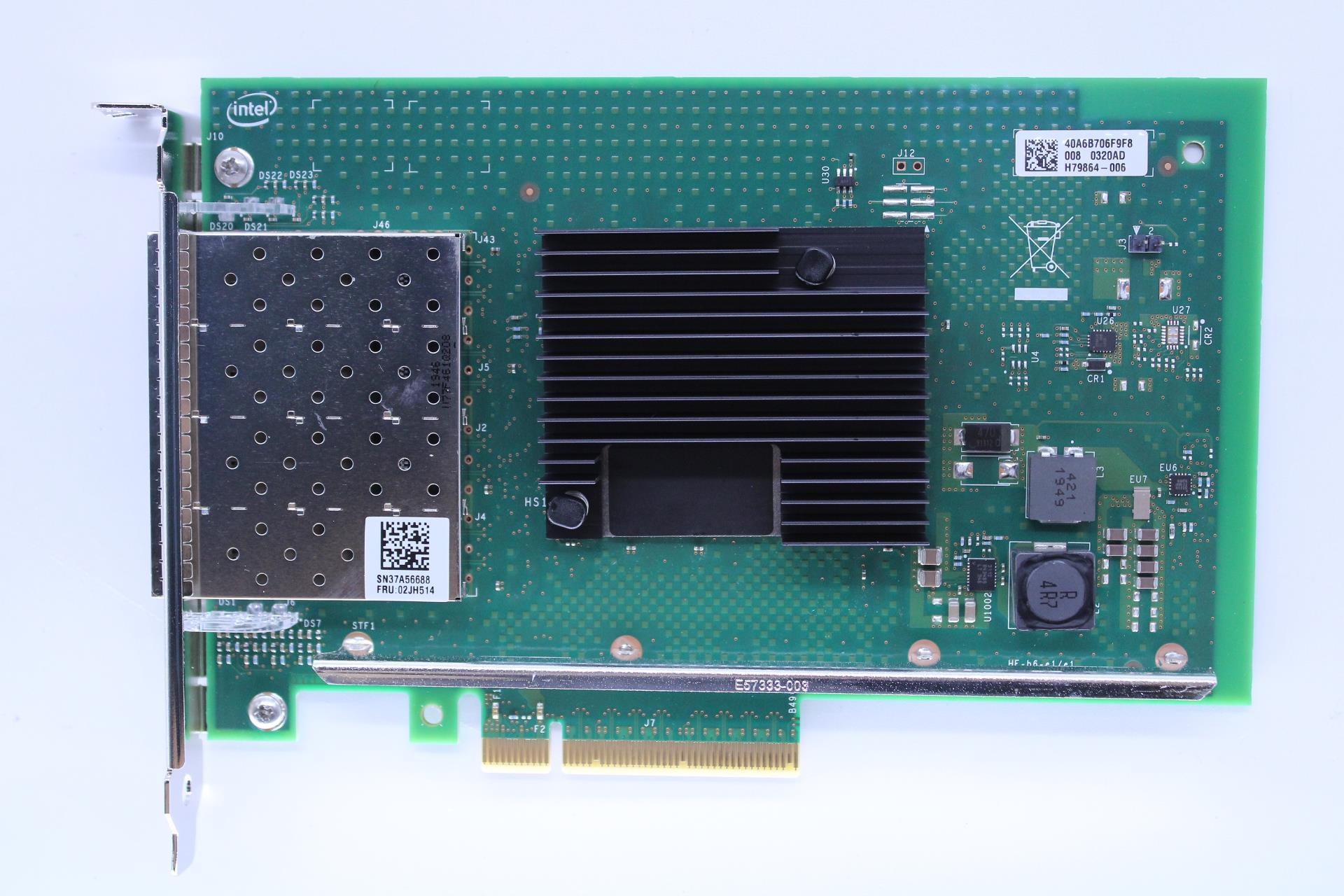 Сетевая карта Lenovo 4P 10GbE SFP+ Cu&Op (02JH514)