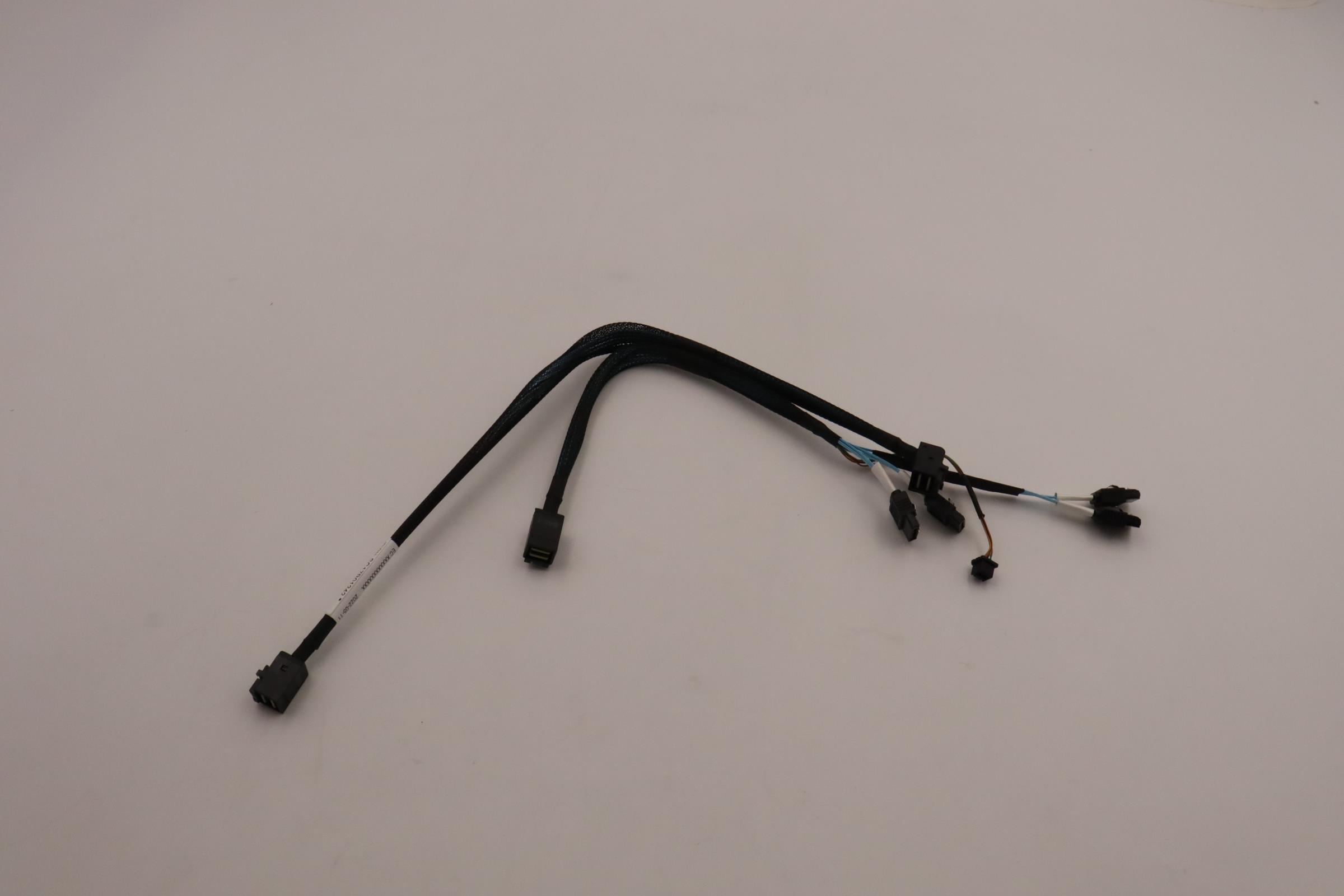 Кабель Lenovo Cable,Internal,RA MiniSAS HD+4XSATA To 2XMiniSAS HD, 380mm (03HC105)