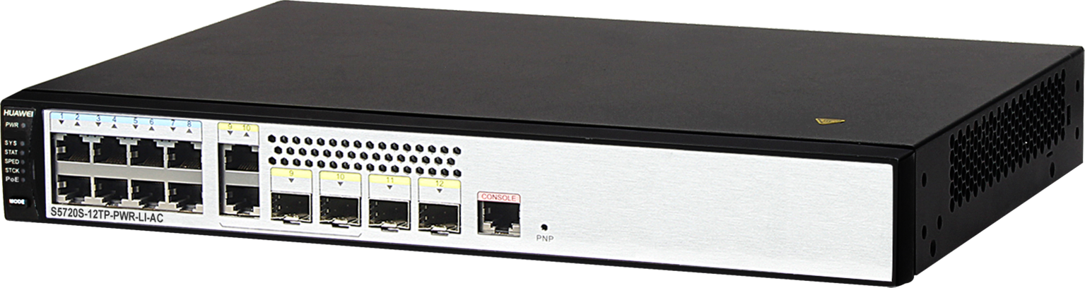 Коммутатор Huawei S5720S S5720S-12TP-PWR-LI-AC
