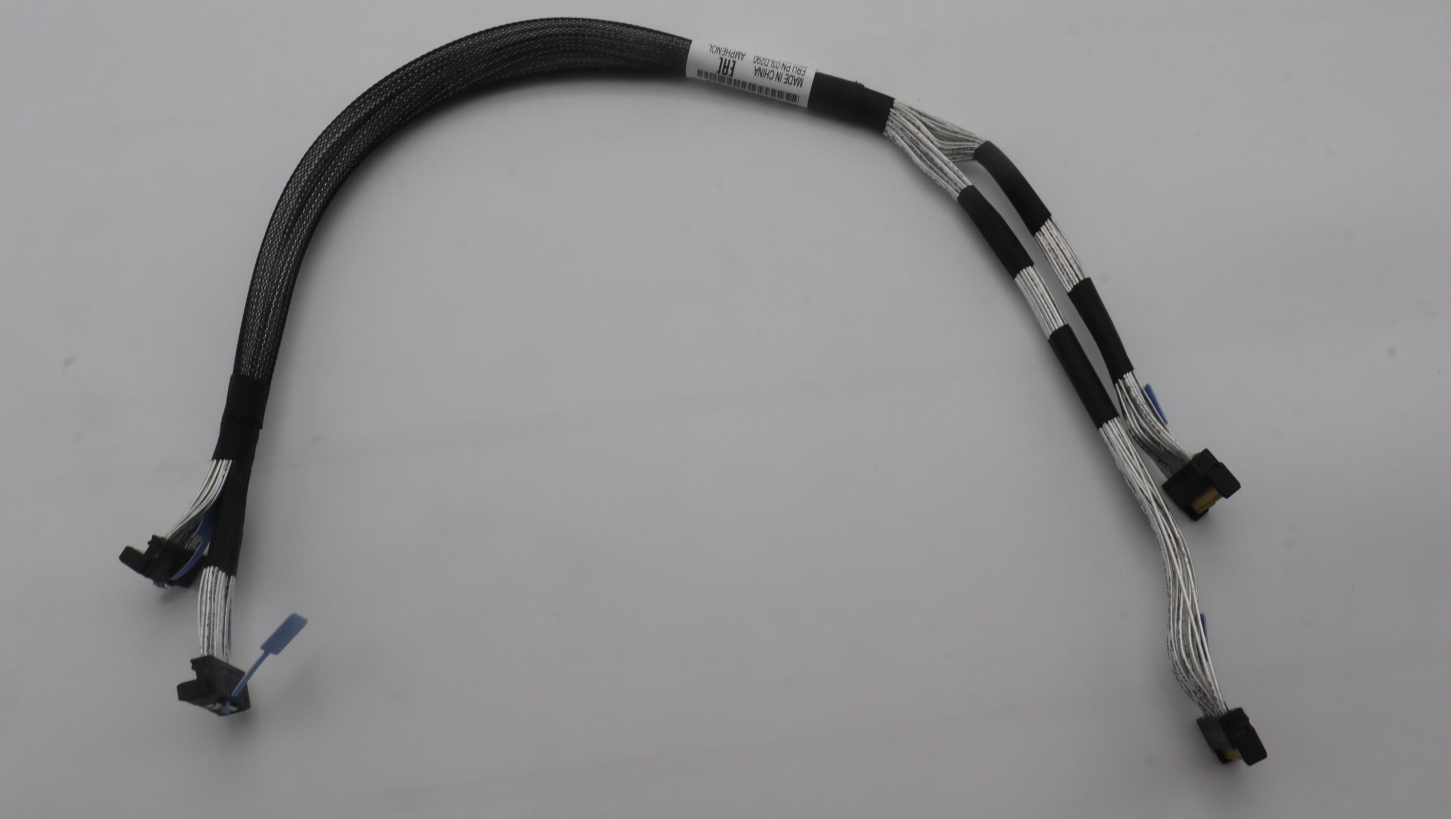 Кабель Lenovo Cable, internal, SR635/SR655 V3 PCIE MB PCIe 1/2 TO /NVME 01/23 (BP5) 4x2.5 MidOranjestad, RA MCIOx8- SLIMSAS X8 530/450mm (03LD290)