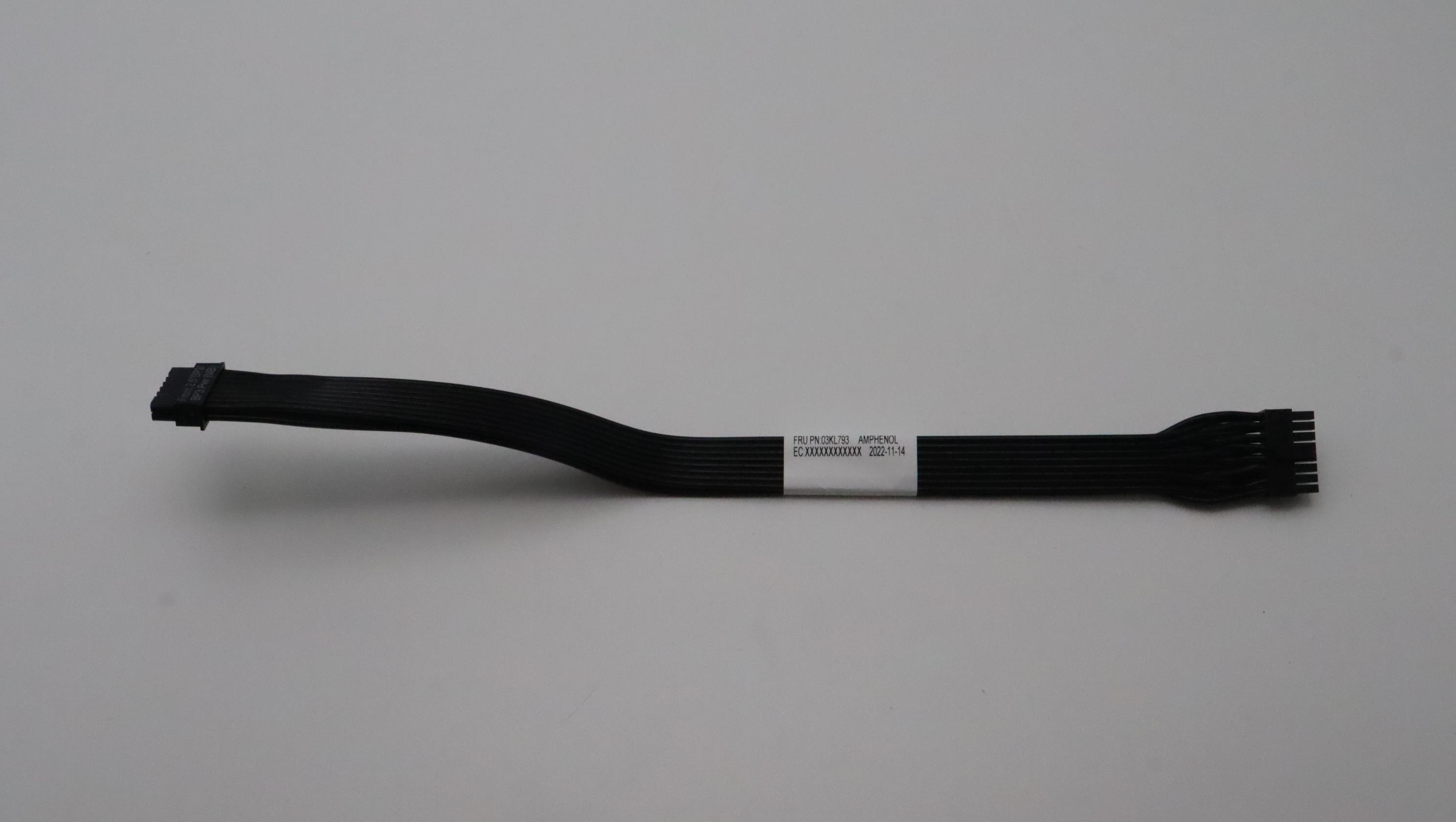 Кабель Lenovo Power Cable, MicroHi 2X8 - MicroFit 2X8, Ribbon, 300mm (03KL793)