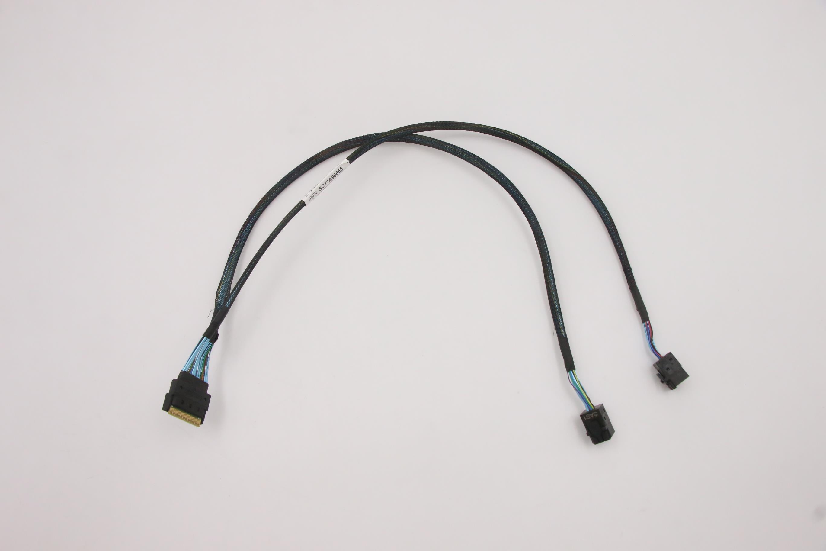 Кабель Lenovo Cable,internal,445/445mm,Middle/Rear 2x 4x3.5 SAS Cable (03HA301)