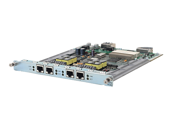 Модуль HPE FlexNetwork MSR 4-port FXO HMIM Module (JG447A)