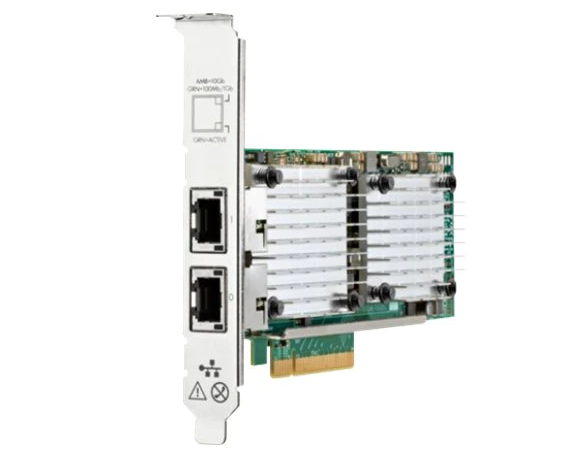 Сетевая карта Marvell QL41132HLRJ Ethernet 10Gb 2-port BASE-T Adapter for HPE (P08437-B21)