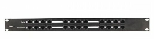 PoE-оборудование Osnovo Midspan-12/P (PoE инжектор)