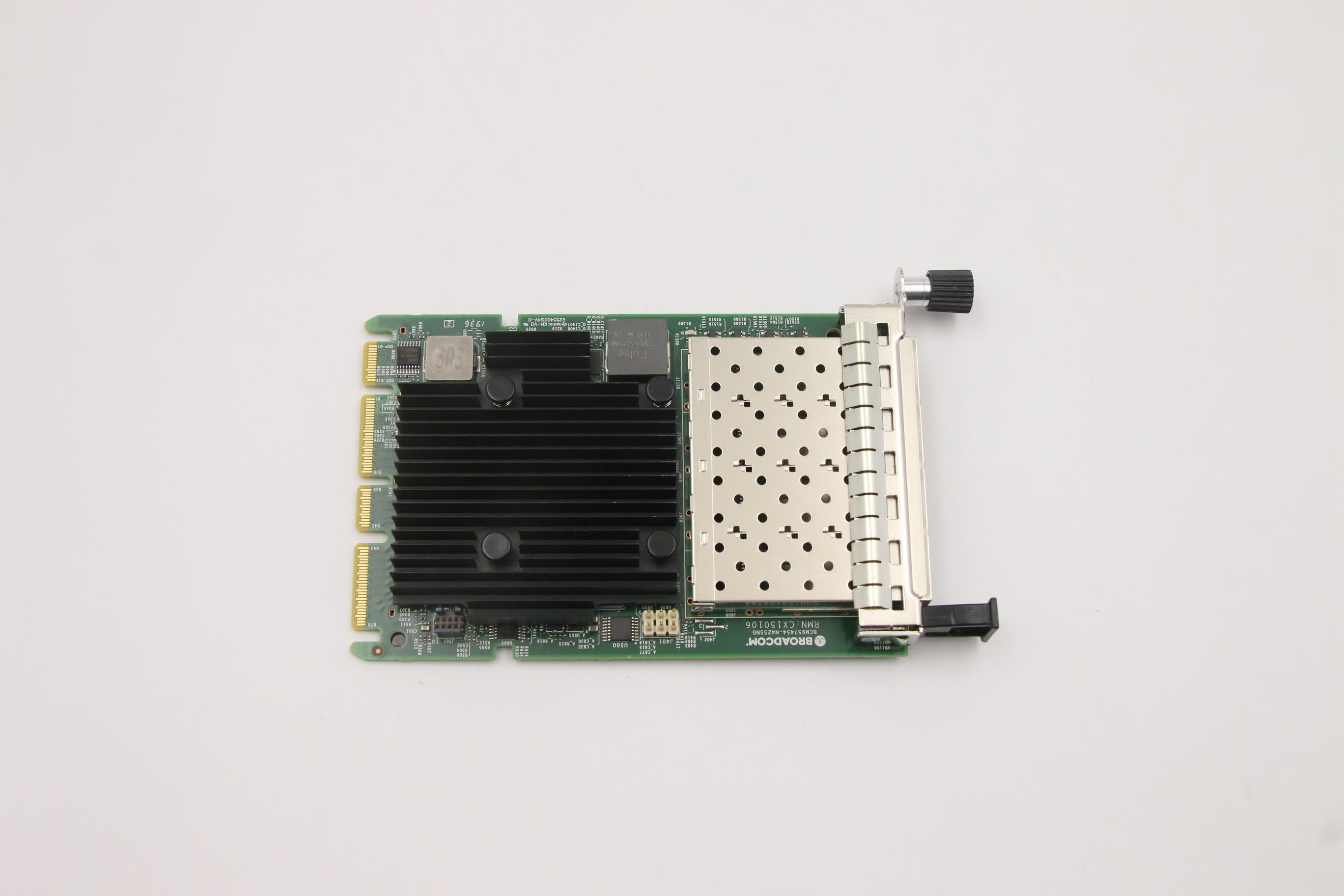 Сетевая карта Broadcom ThinkSystem 57454 10/25GbE SFP28 4-port OCP Ethernet Adapter (01PE771)