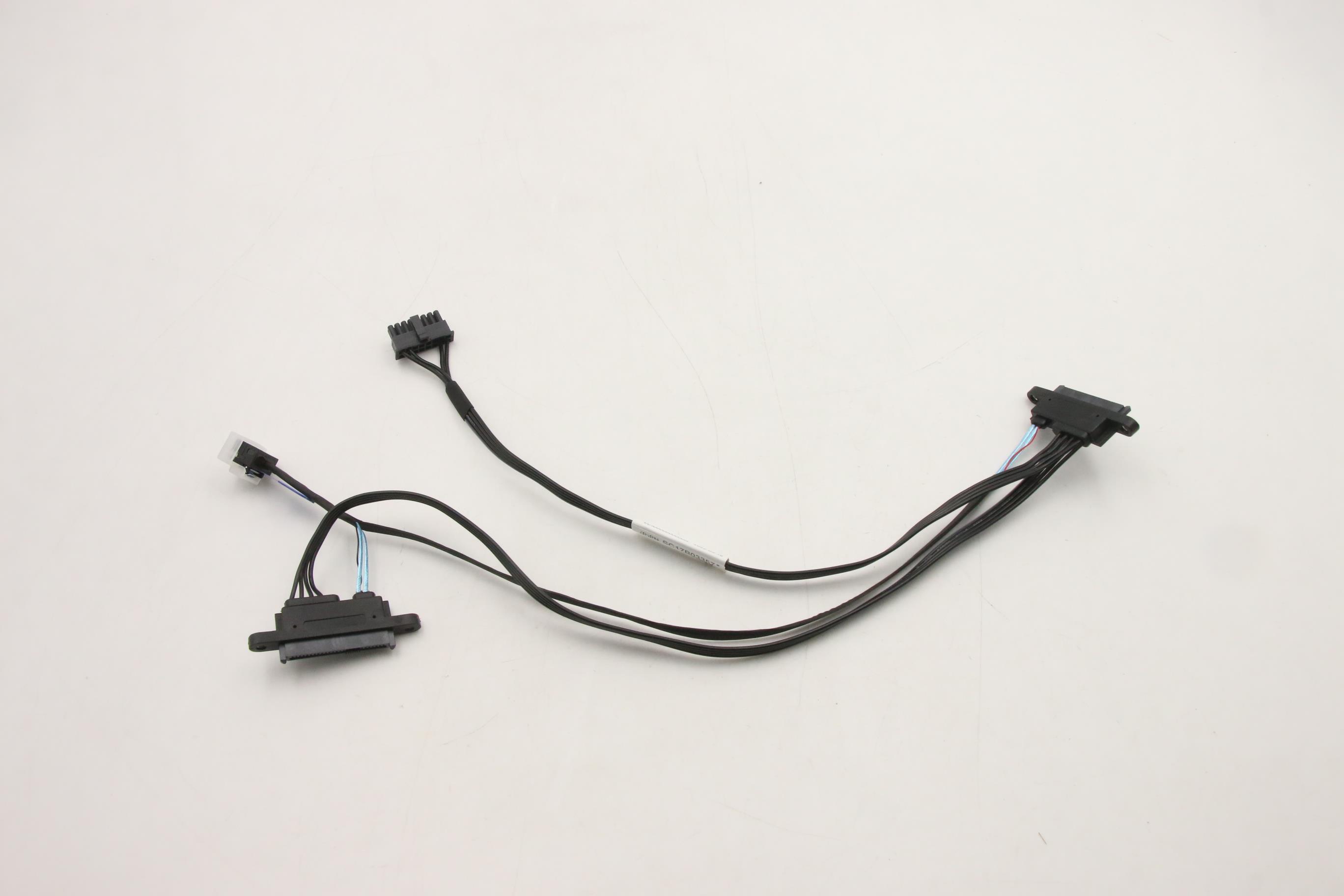 Кабель Lenovo Cable, internal, SATA Cable for 2*2.5"HDD (LP-Slimline4X+Micro Hi 2x8*1 to HDD*2) (Signal: 360mm/80mm) (Power: 325mm+370mm) (02YF799)