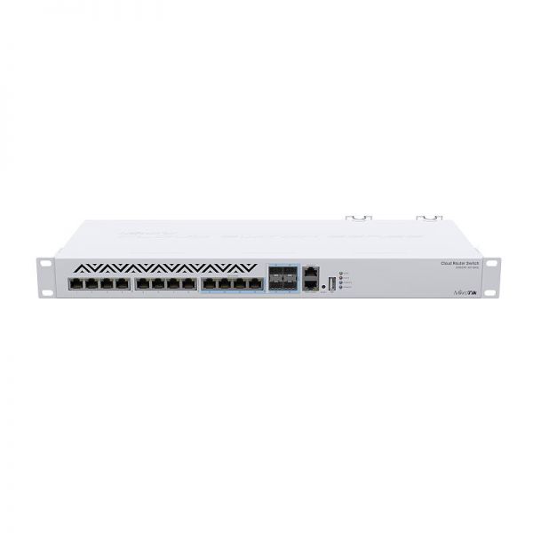 Коммутатор Mikrotik CRS312-4C-plus-8XG-RM