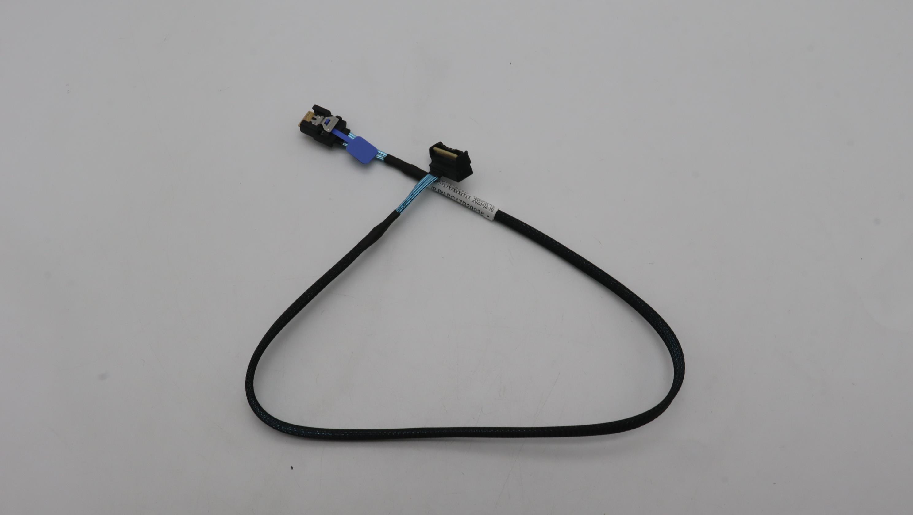 Кабель Lenovo Cable, internal, ThinkSystem SR635/SR655 V3 MB RA MCIOx8 to 7mm G3 SLMXF4, 580mm (03LF810)