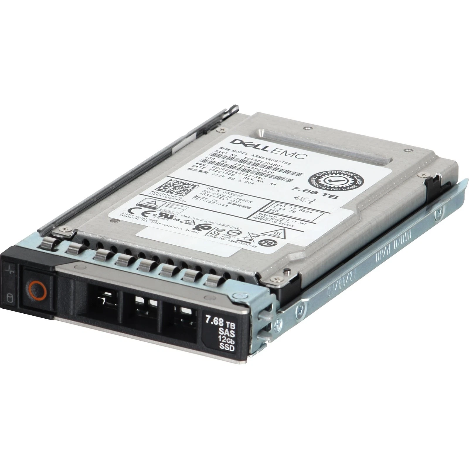 Жёсткий диск Dell EMC SSD 7.68TB NVMe 005053706