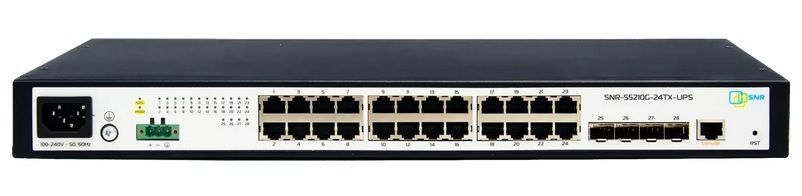 Коммутатор SNR-S5210G-24TX-UPS