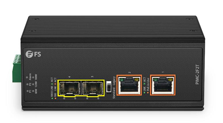Медиаконвертер FS PIMC-2F2T